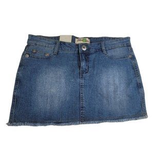 Silver Kiss Denim Mini Skirt Size Small NWT